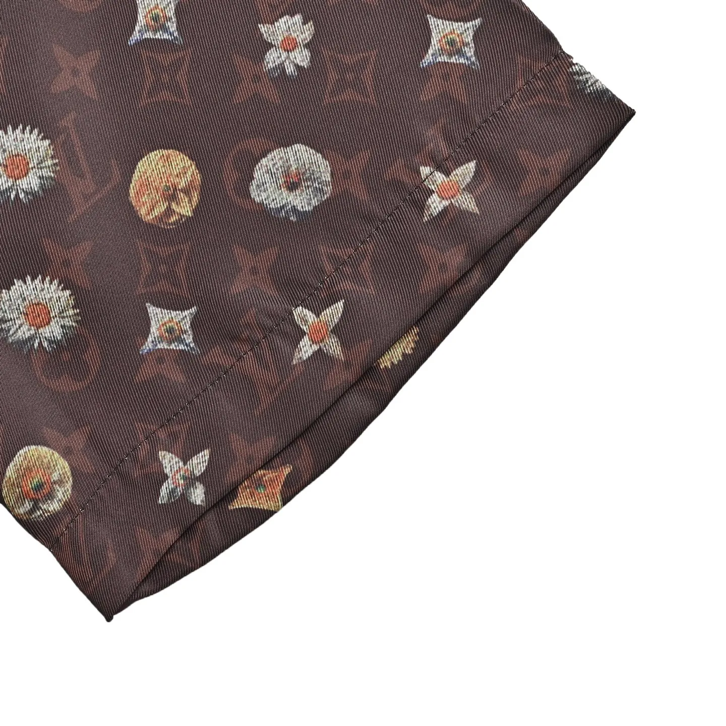 Louis Vuitton/Louis Vuitton 26ss presbyopia daisy all-print suit short-sleeved shirt